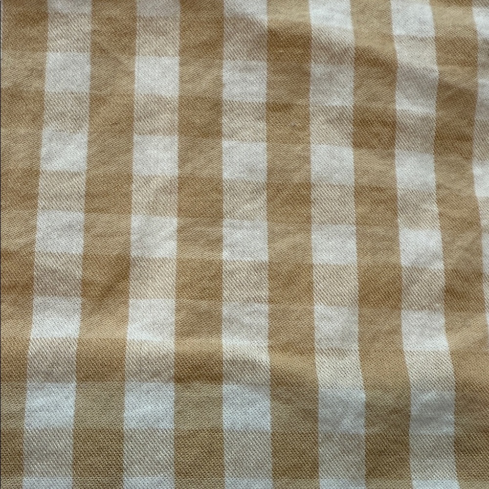 Old Navy Cream gingham Maxi Skirt - Picture 5 of 6